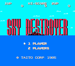 Sky Destroyer - самолёты на «Денди»