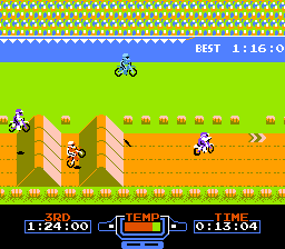 Excitebike — восьмибитный мотокросс