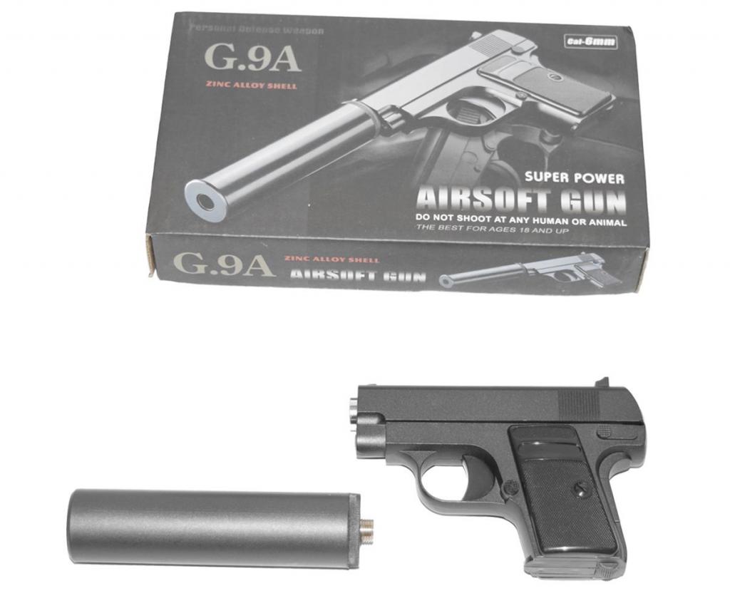Страйкбольный пистолет Galaxy G.9 A (Кольт 25 mini)
