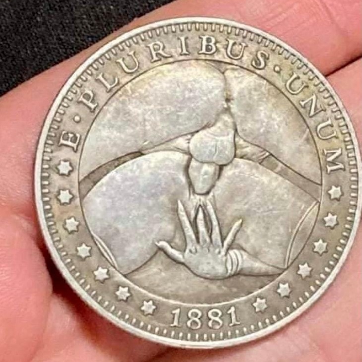 Секс Анал монета 1881 года