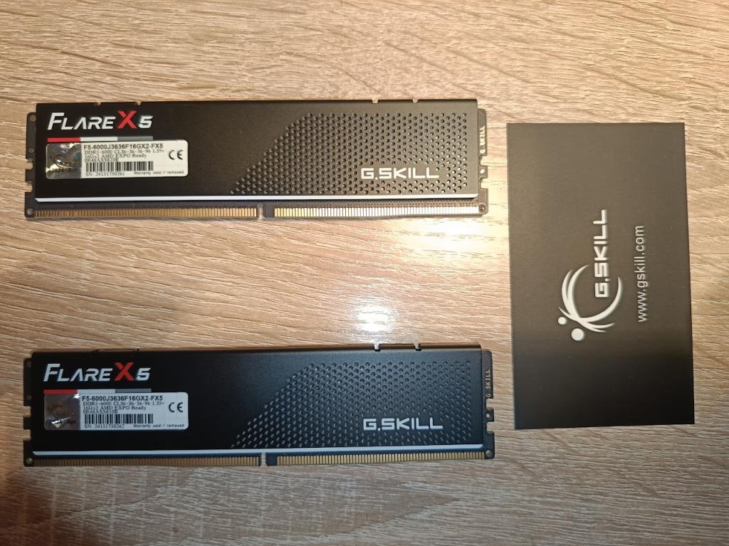 G.Skill Оперативная память Flare X5 DDR5 6000 Мгц 2x16 ГБ (F5-6000J3636F16GX2-FX5)