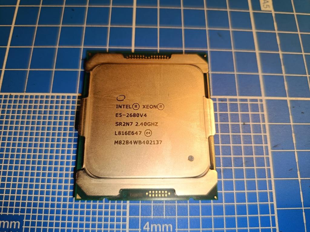 Процессор: Intel Xeon E5-2680 V4