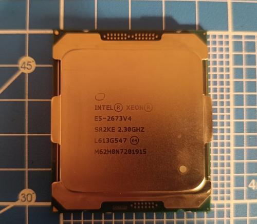 Процессор: Intel Xeon E5-2673 V4