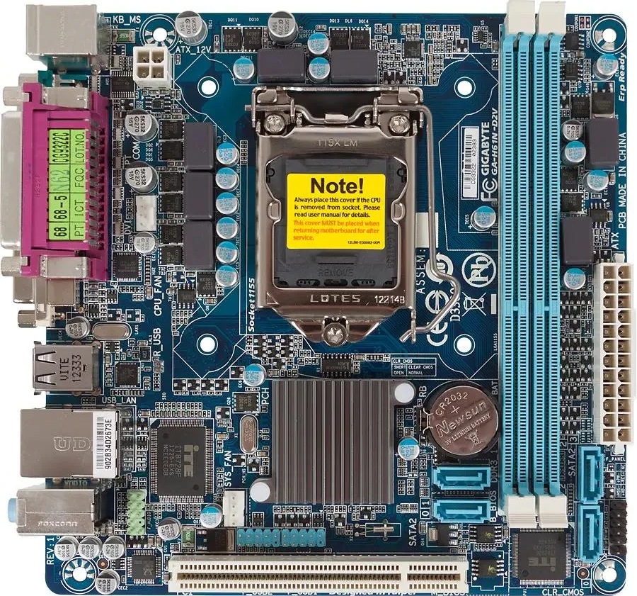 Gigabyte GA-H61N-D2V (LGA 1155 | Mini-ITX)