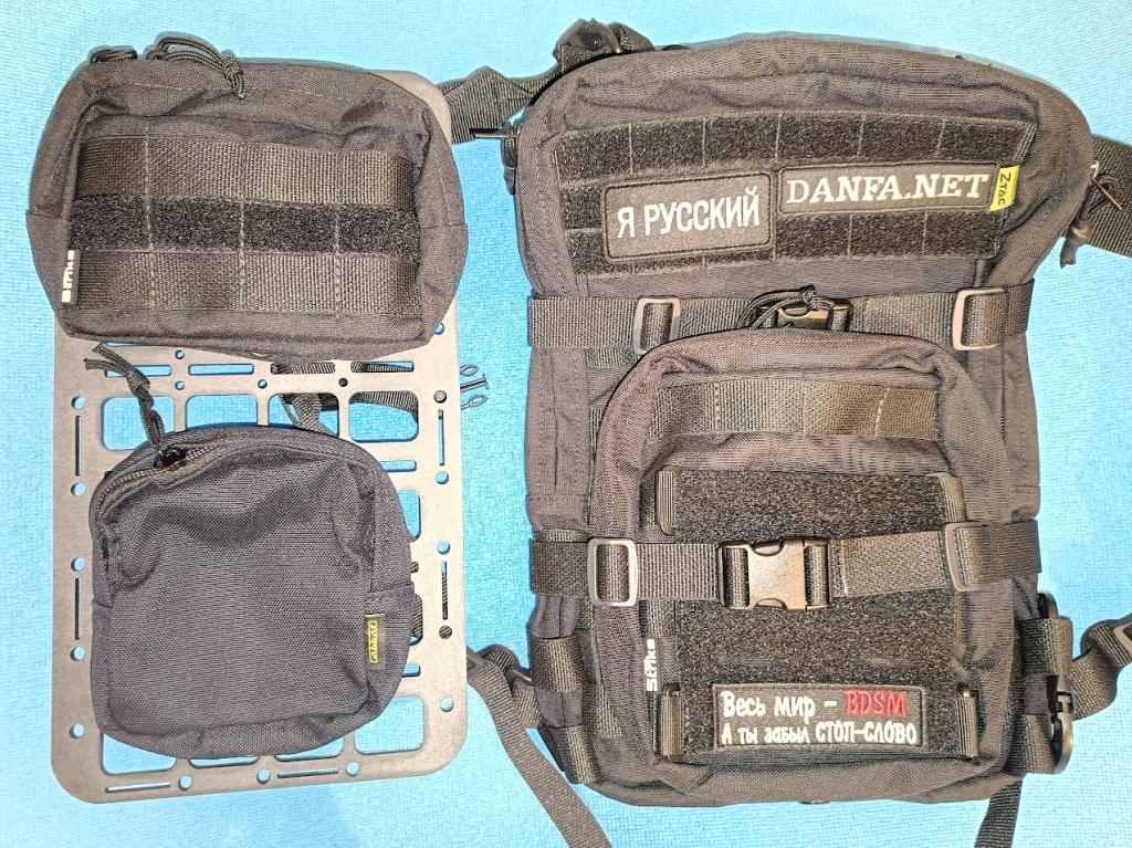 Минимап Ztac и панель MOLLE