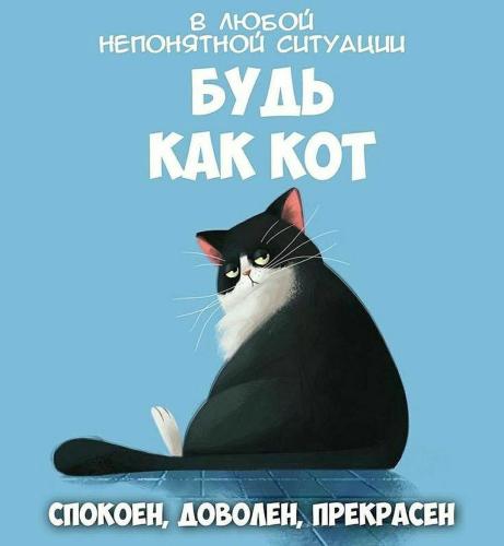Будь как кот