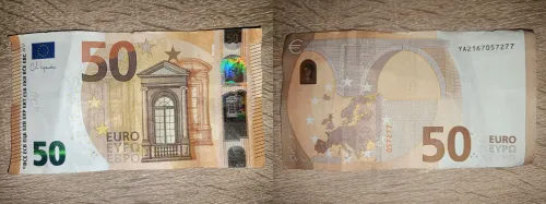 Купюра 50 Euro