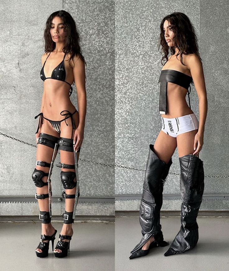 Худенькая брюнеточка