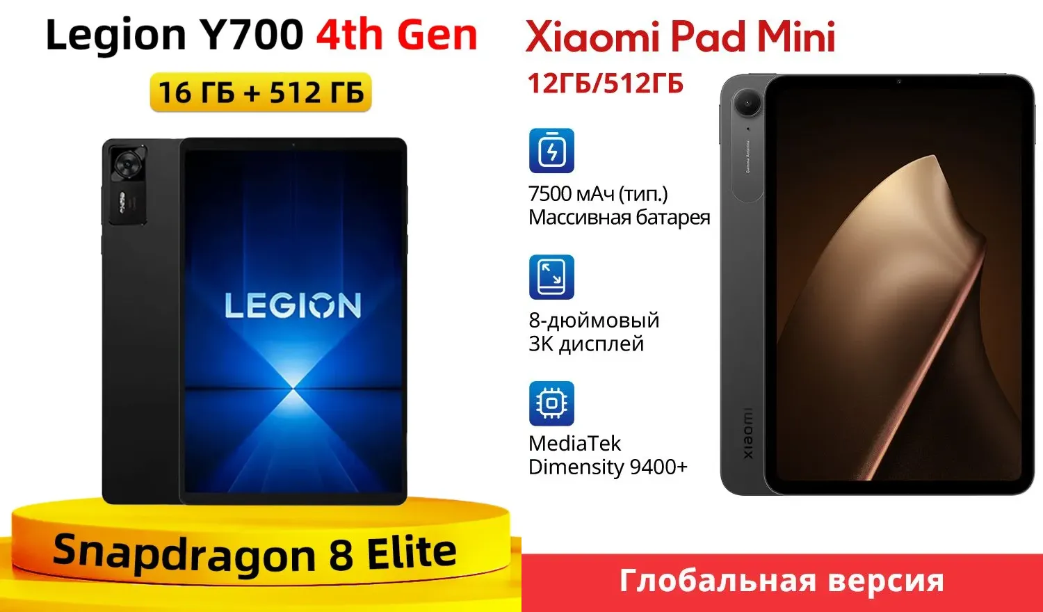 Лучший компактный планшет в 2026 году