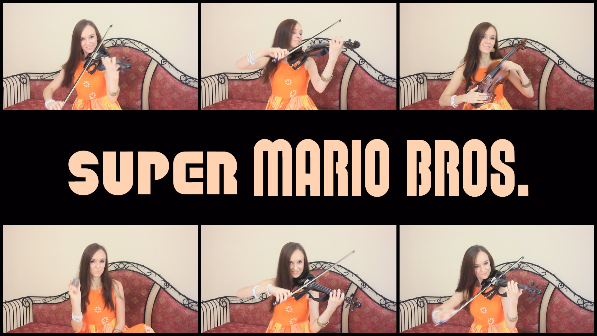 Супер Братья Марио - музыка на скрипке (Анастасия Соина)