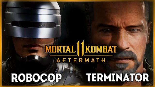 ТЕРМИНАТОР ПРОТИВ РОБОКОПА ● Mortal Kombat 11: Aftermath
